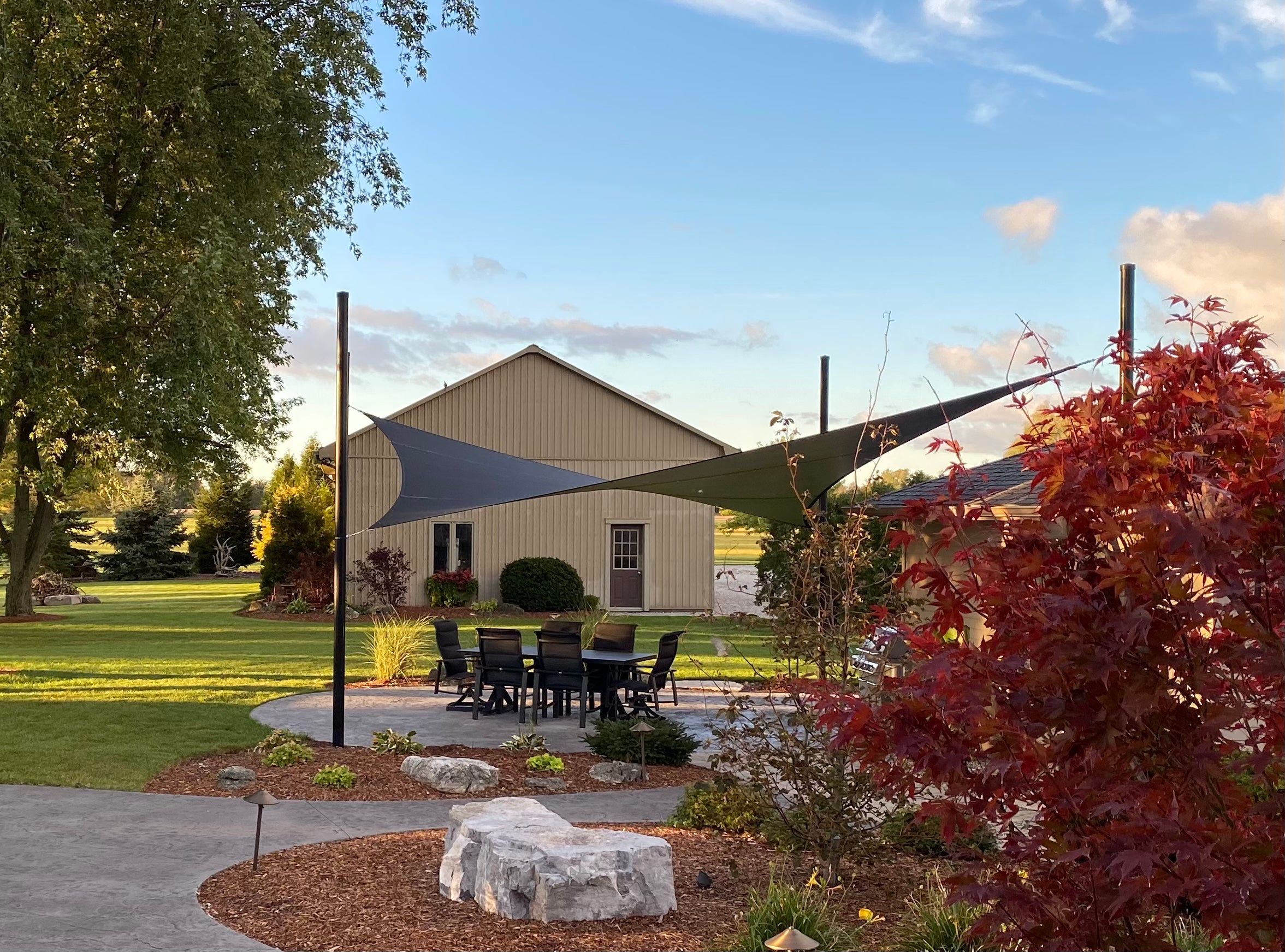 Custom Sized Waterproof Shade Sails