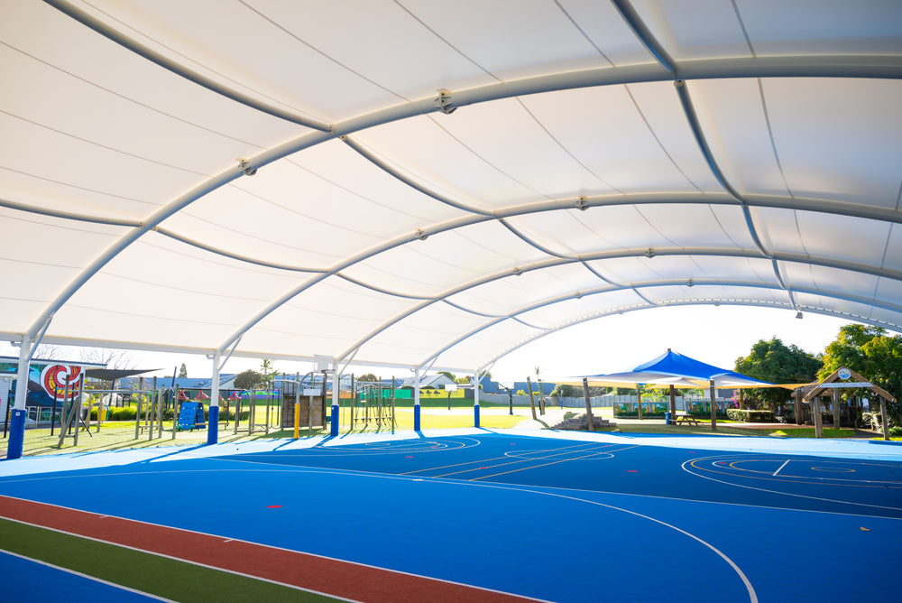 Sports Field Shade System
