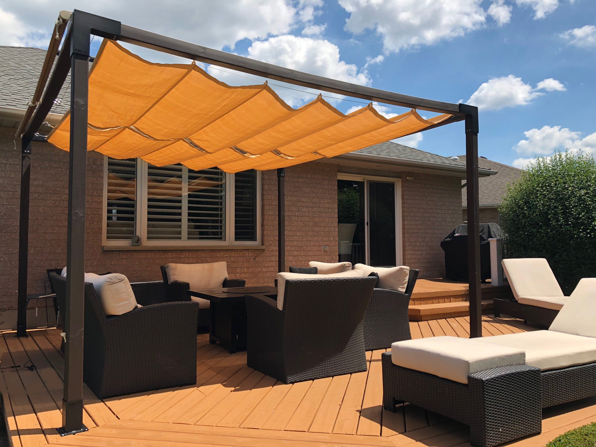 Custom Sized Roman Shades