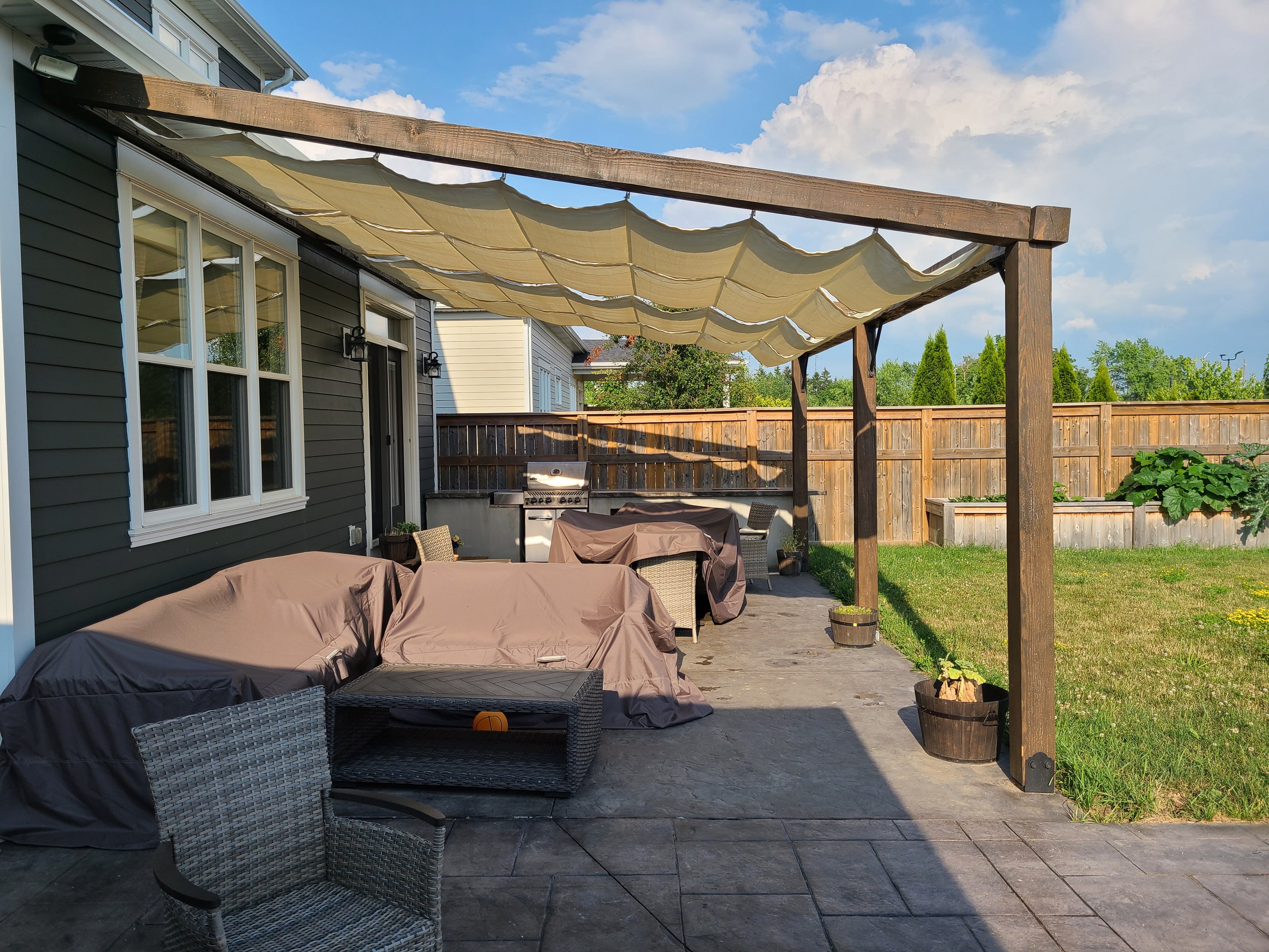 Custom Sized Roman Shades