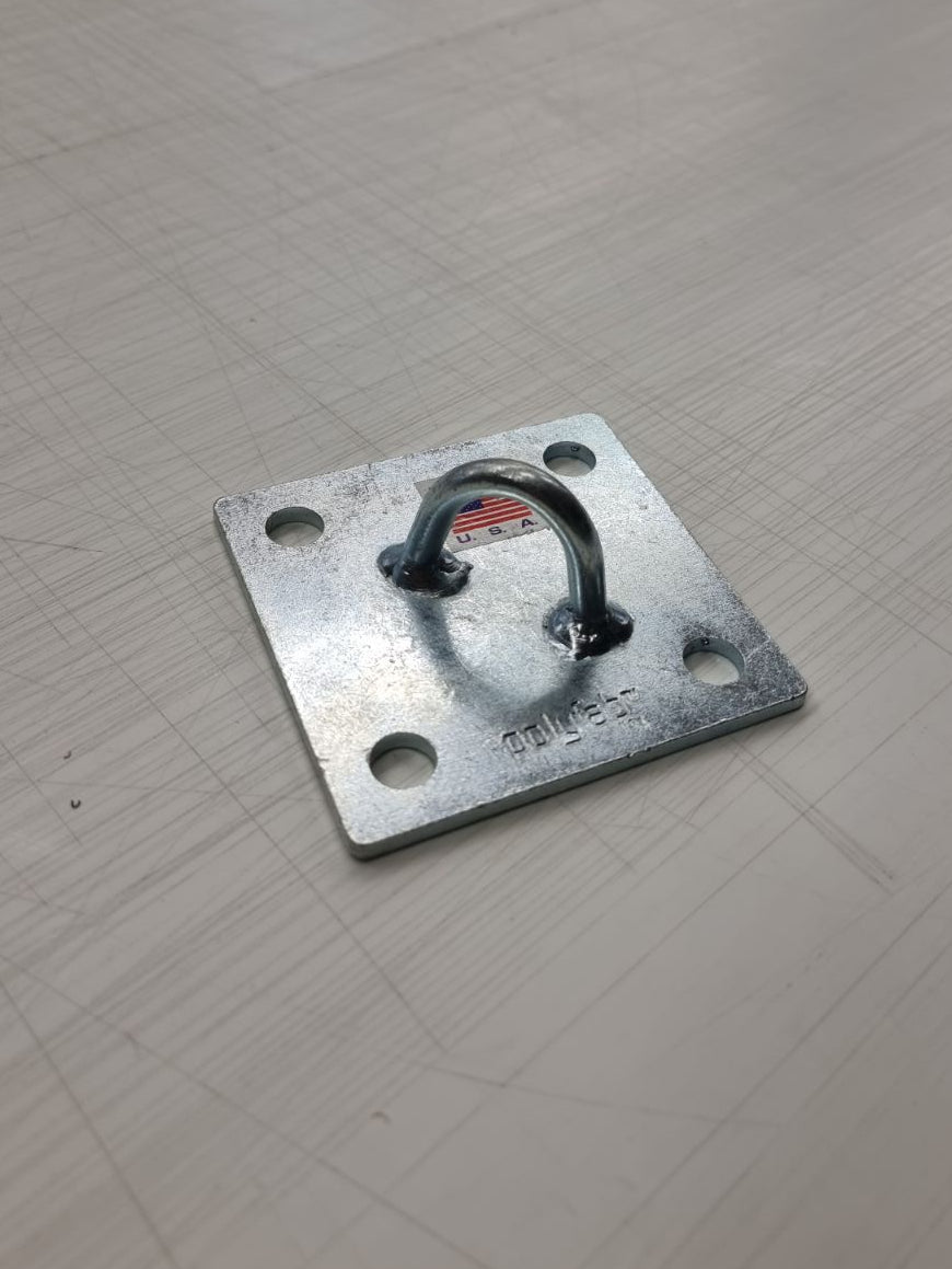 Diagonal eye wall plate