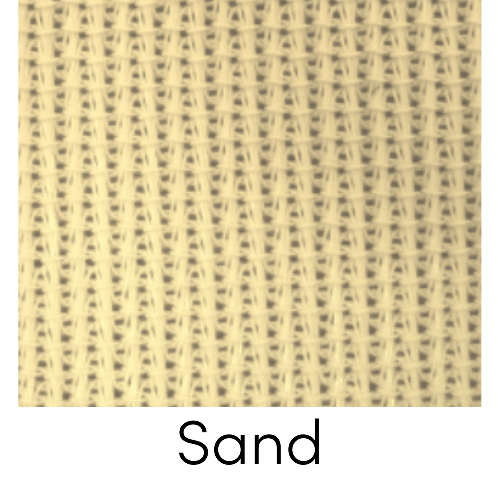 Sand shade sail fabric