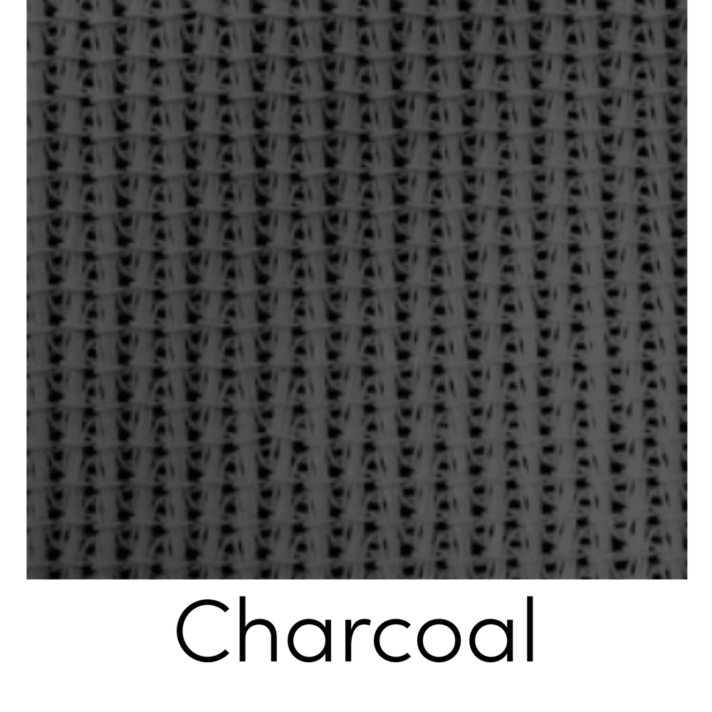 Charcoal shade sail fabric
