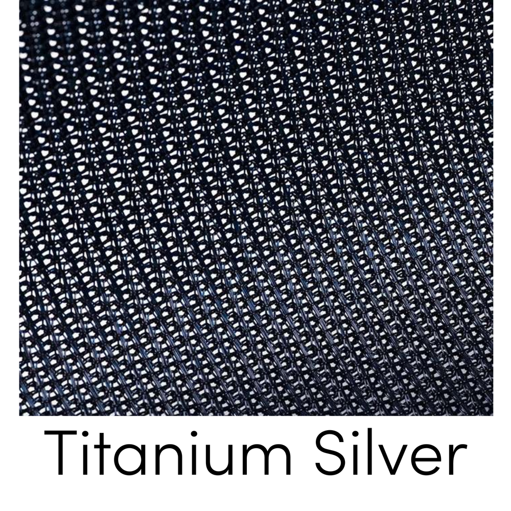 Titanium Silver shade sail fabric sample