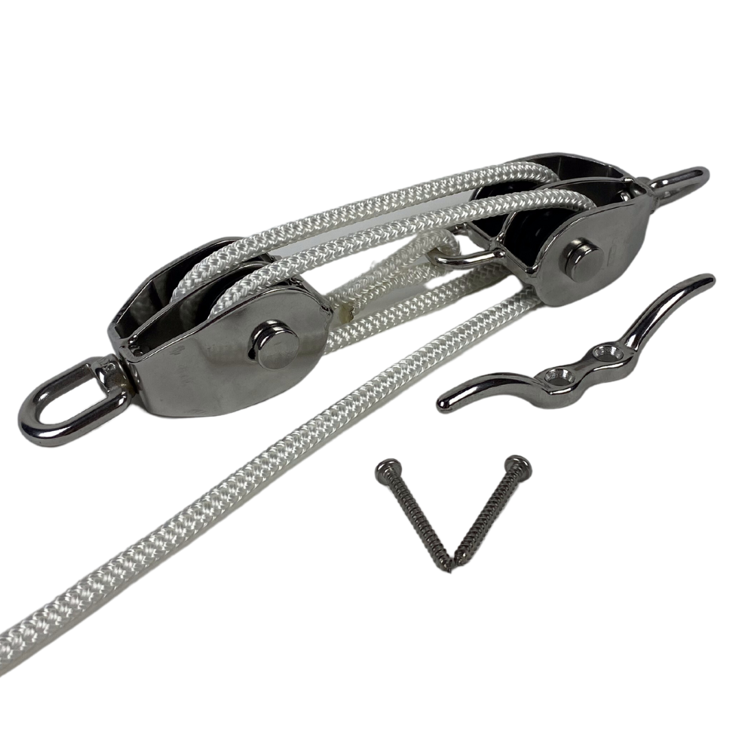 Corner Rope Pulley *NEW* Corner Pulley System Shade Sails