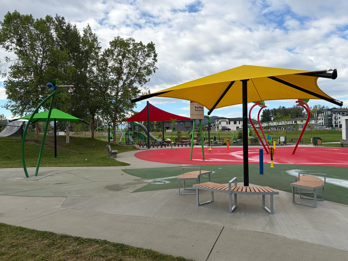 Shade sail installation project
