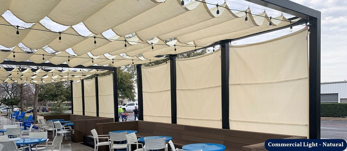 Commercial Roman Shades