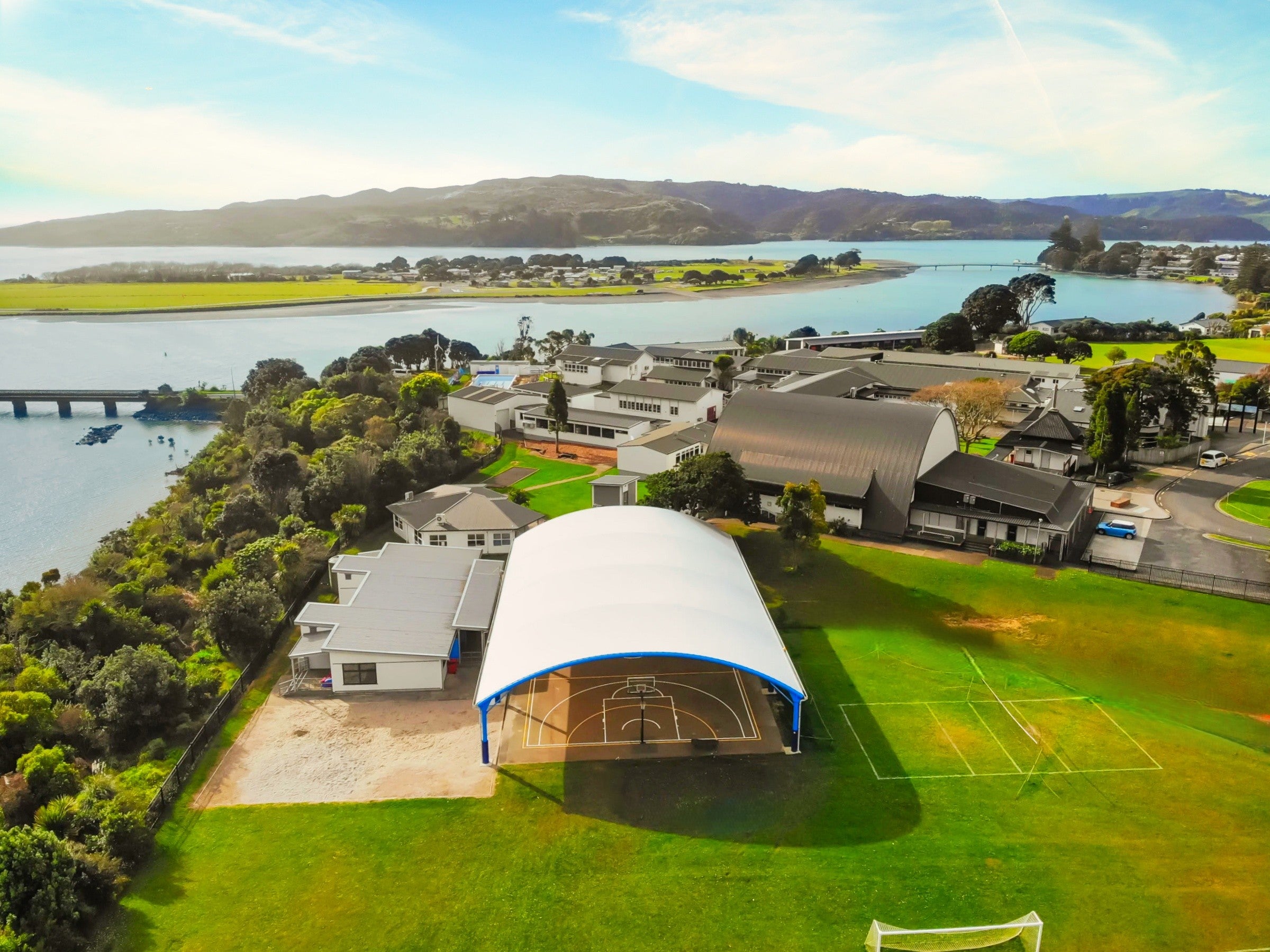 Sports Field Shade System