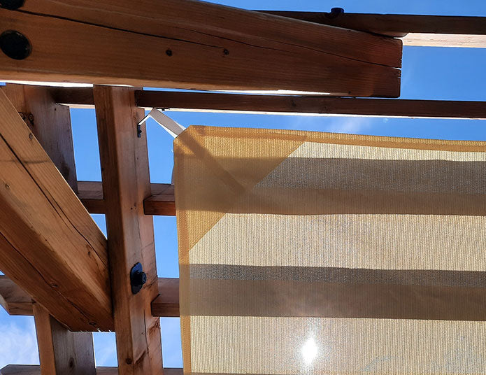 Custom Pergola Shade Panels