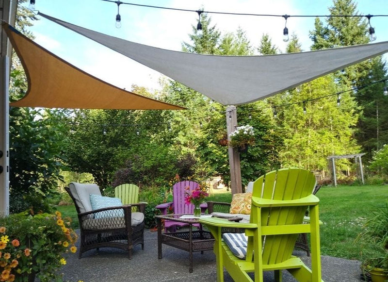 Standard Sized Triangle Shade Sail Shade Sails Canada